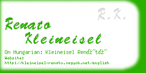 renato kleineisel business card